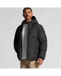 Hooded Puffer Jacket, Mens